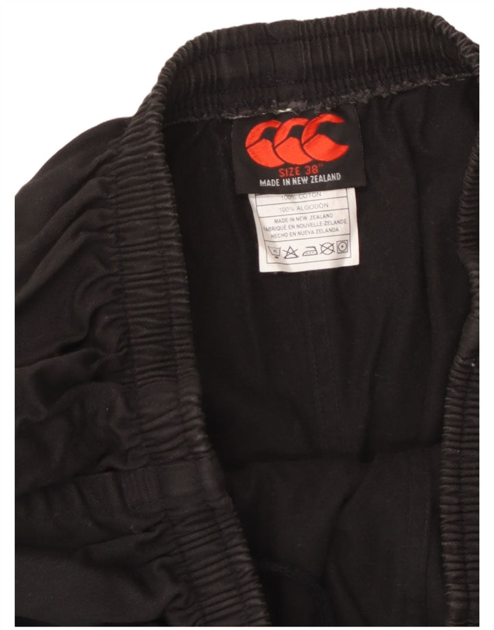 CANTERBURY Herren-Sportshorts XL aus schwarzer Baumwolle