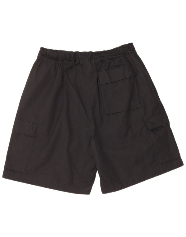 Nike Mens Cargo Shorts Large W34 Black Cotton