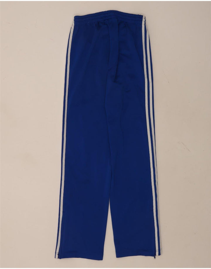 Adidas Damen Trainingshose UK 6 XS Blau Polyester