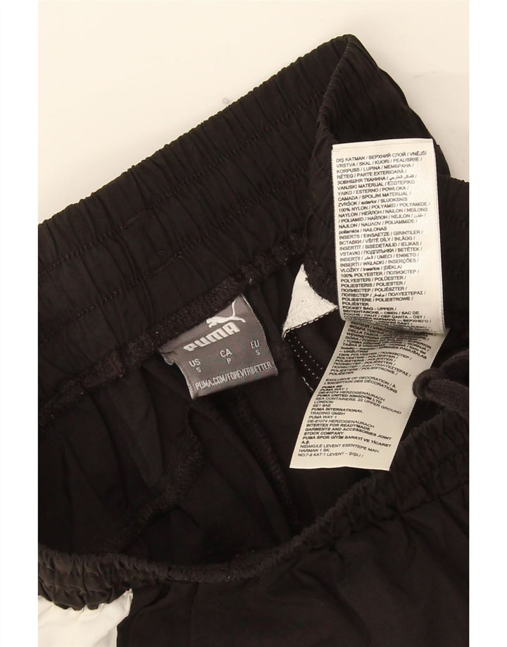 Puma Herren Graphic Sport Shorts Small Schwarz Colourblock Polyester