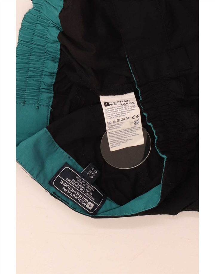 Mountain Warehouse Chino-Shorts für Damen, UK 10, Größe S, W26, Schwarz, Polyester