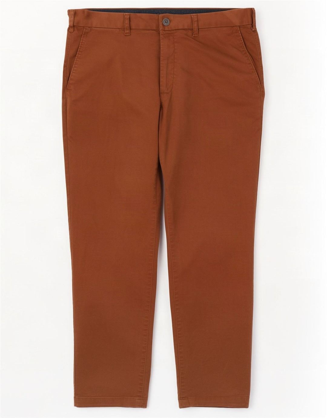 Marks & Spencer Herren-Chinohose mit gerader Passform und normaler Passform, W40 L29, Braun