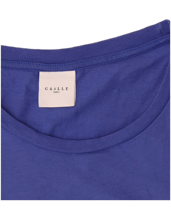Gaelle Herren-T-Shirt mit Grafik, Größe S, Blau