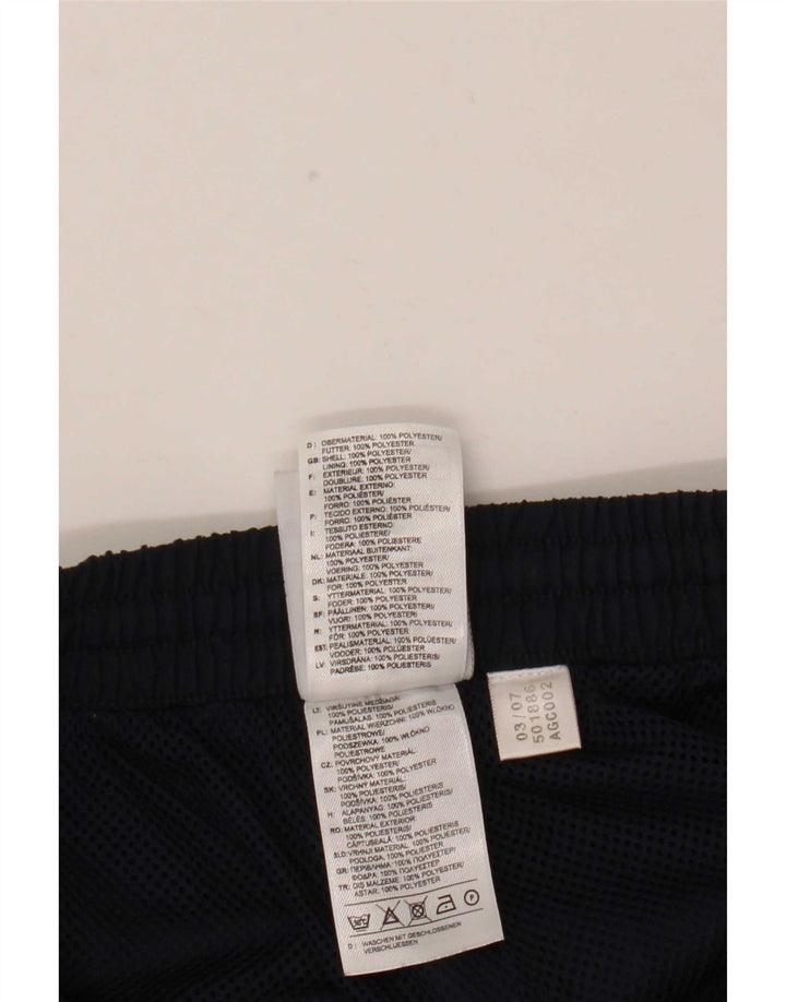 Adidas Herren-Trainingshose, Joggers, mittleres Marineblau, Polyester