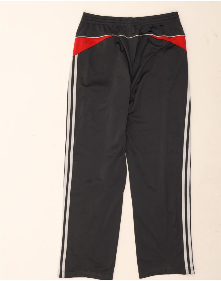 Adidas Herren-Trainingshose UK 40/42 Mittelgraues Colourblock-Polyester