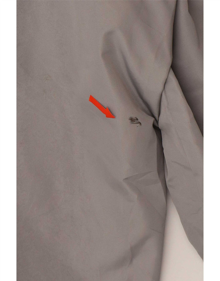 Marks & Spencer Herren Blue Harbor Bomberjacke 3XL Grau Polyester