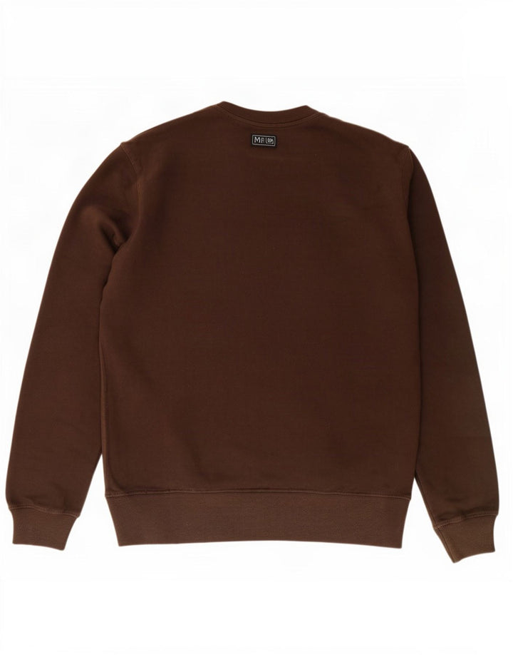 Calvin Klein Jeans Herren Sweatshirt Pullover XL Braun Baumwolle