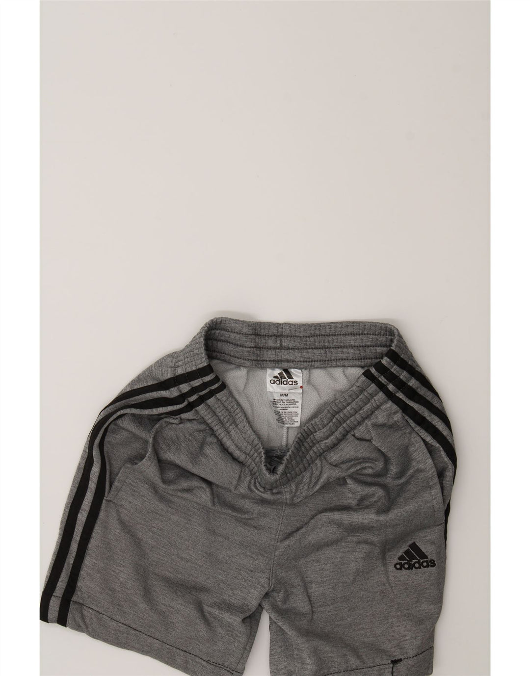 ADIDAS Boys Sport Shorts 9-10 Years Medium Grey Cotton Vintage Adidas and Second-Hand Adidas from Messina Hembry 
