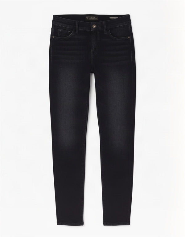 Guess Damen Sophia Curvy Skinny Jeans W29 L29 Marineblaue Baumwolle