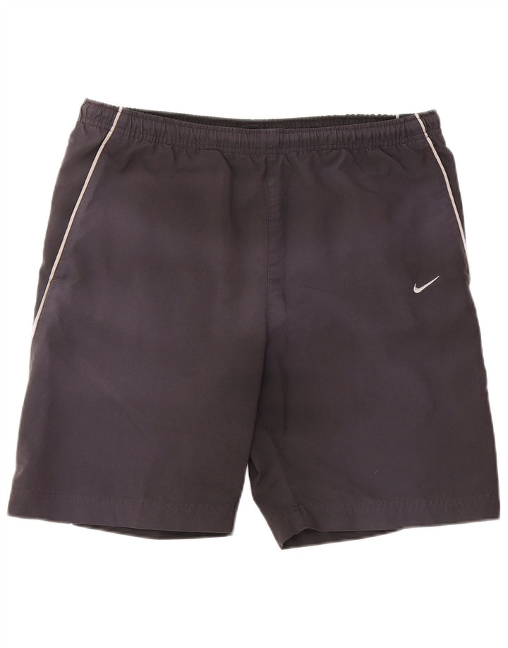 NIKE Herren-Badeshorts, Größe S, Schwarz, Polyester