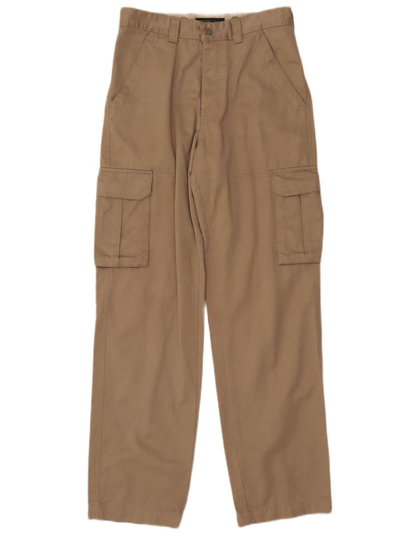 Dockers Herren gerade Cargohose W30 L32 Beige Baumwolle