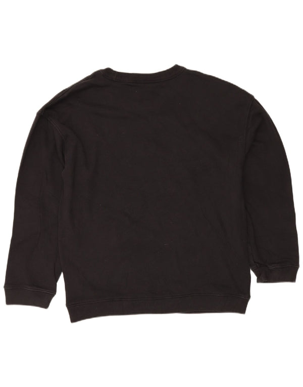 Adidas Herren Sweatshirt Pullover Medium Schwarz Baumwolle