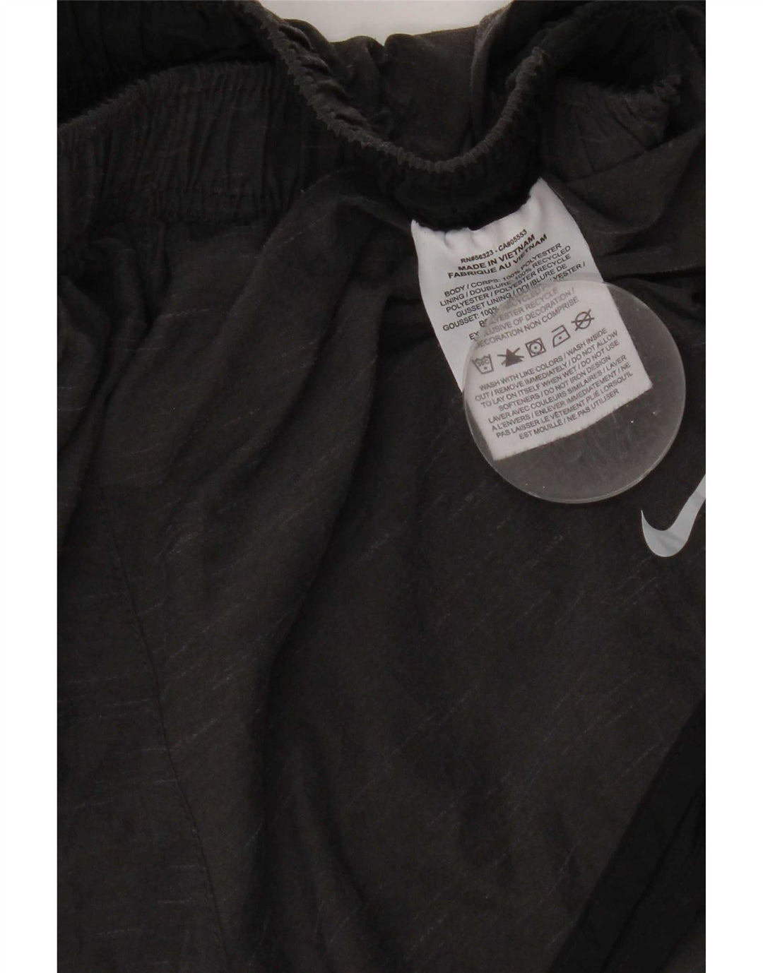 Nike Damen Sportshorts UK 8 Small Graues Colourblock-Polyester