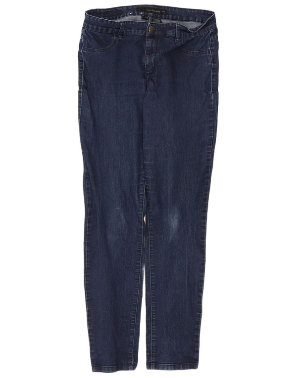 Calvin Klein Damen Legging Skinny Jeans US 12 Large W31 L32 Marineblau