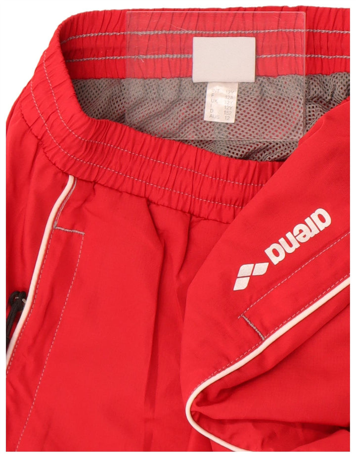 Arena Wasserdichte Hose für Mädchen, 11–12 Jahre, rotes Polyester