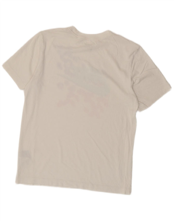 NIKE Herren-T-Shirt mit Grafik, XS, weiße Baumwolle