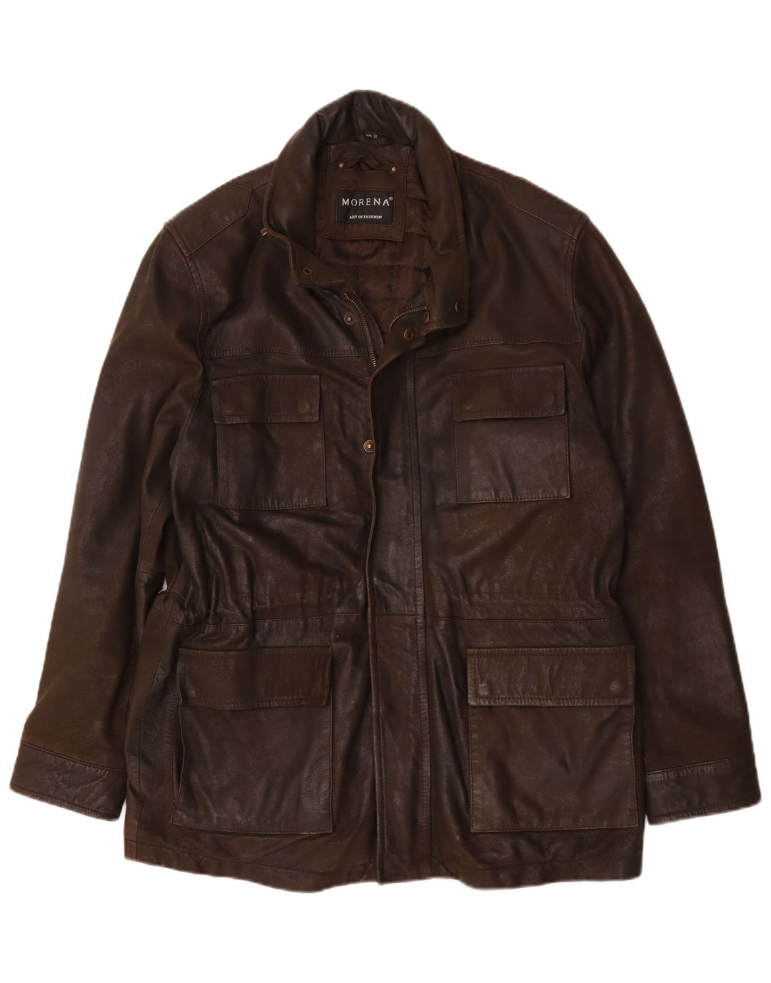 Morena Herren Lederjacke UK 42 XL Braun