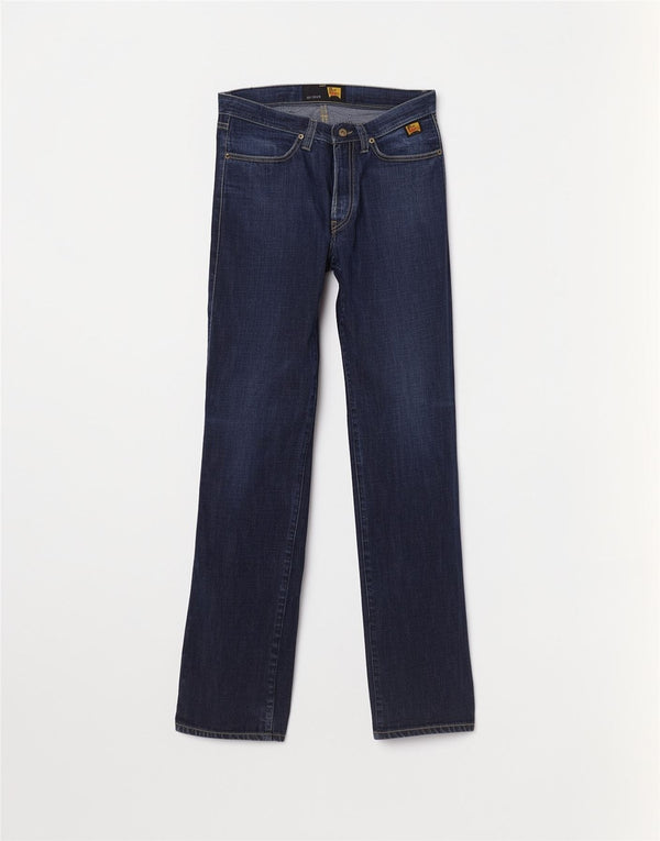 Roy Rogers Damen Straight Jeans W29 L31 Blaue Baumwolle