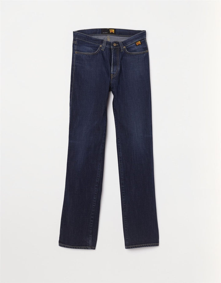 Roy Rogers Damen Straight Jeans W29 L31 Blaue Baumwolle