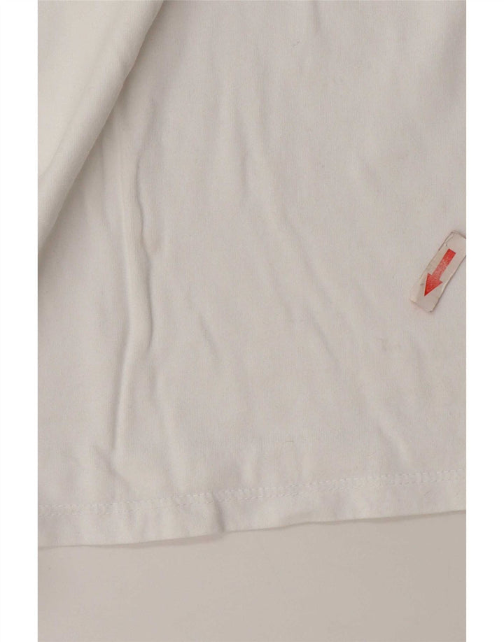 Levi's Damen-T-Shirt mit Grafik, UK 10, Größe S, Weiß