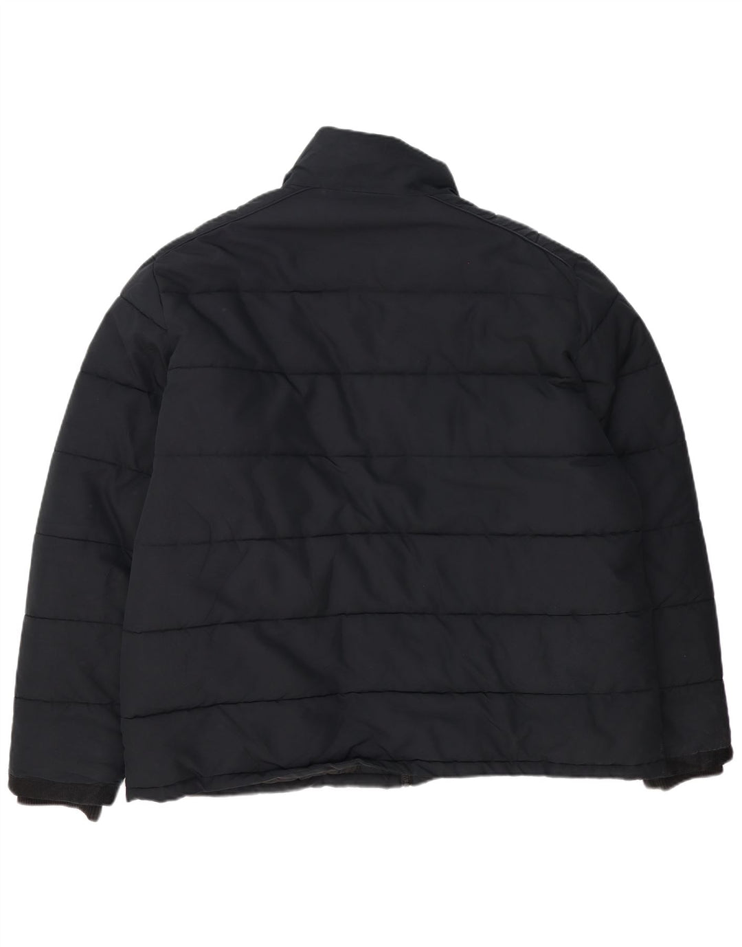 Marks & Spencer Herren Wattierte Jacke UK 46 3XL Schwarz Polyester