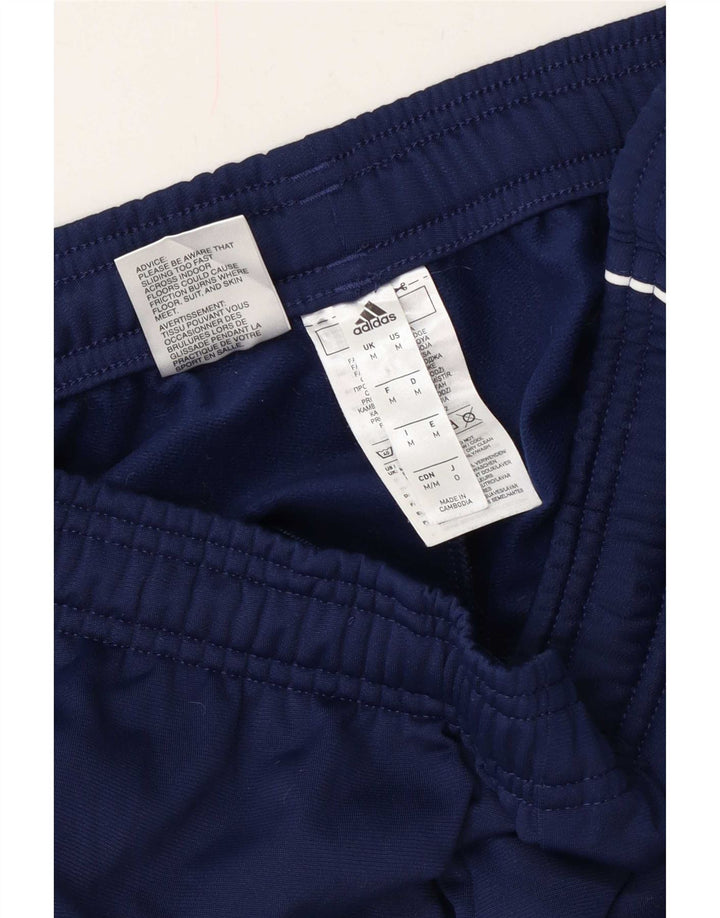 Adidas Herren-Trainingshose, Joggers, mittleres Marineblau, Polyester