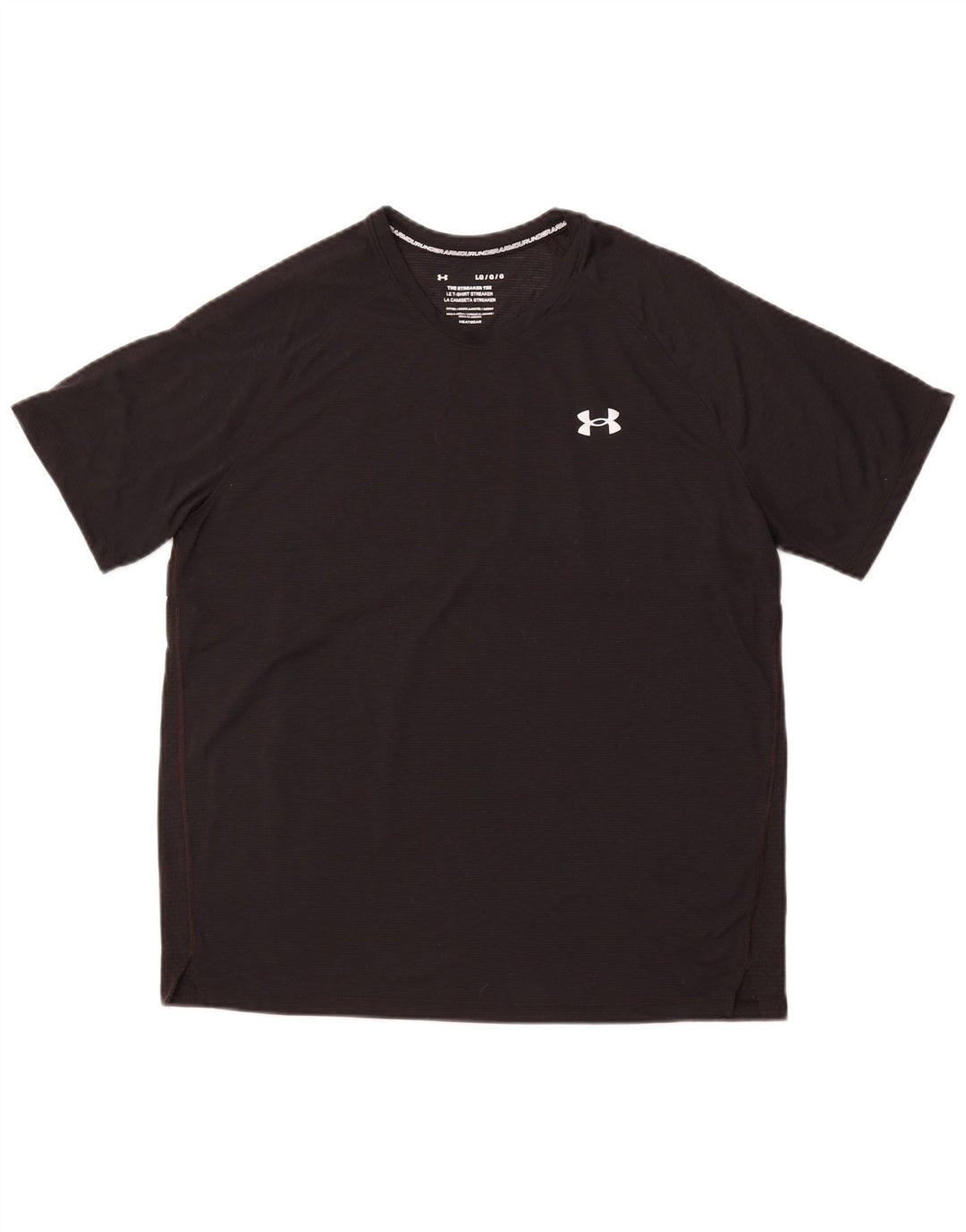 UNDER ARMOUR Herren Heat Gear T-Shirt Top Large Schwarz