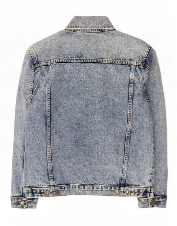 Vintage Jeansjacke für Jungen, 11–12 Jahre, blaue Baumwolle