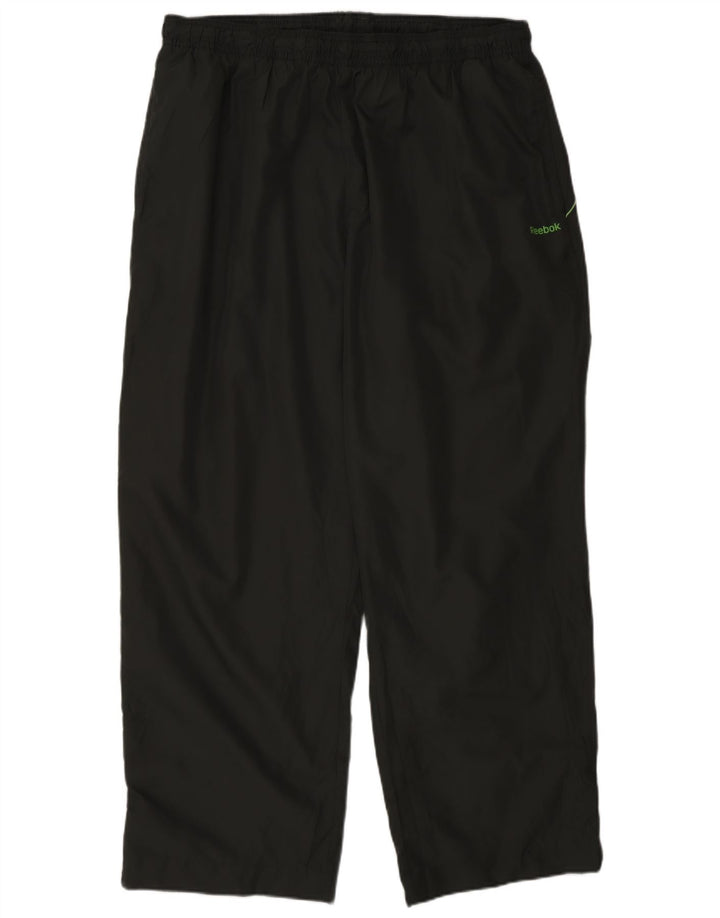 Reebok Herren-Trainingshose 2XL, grünes Polyester