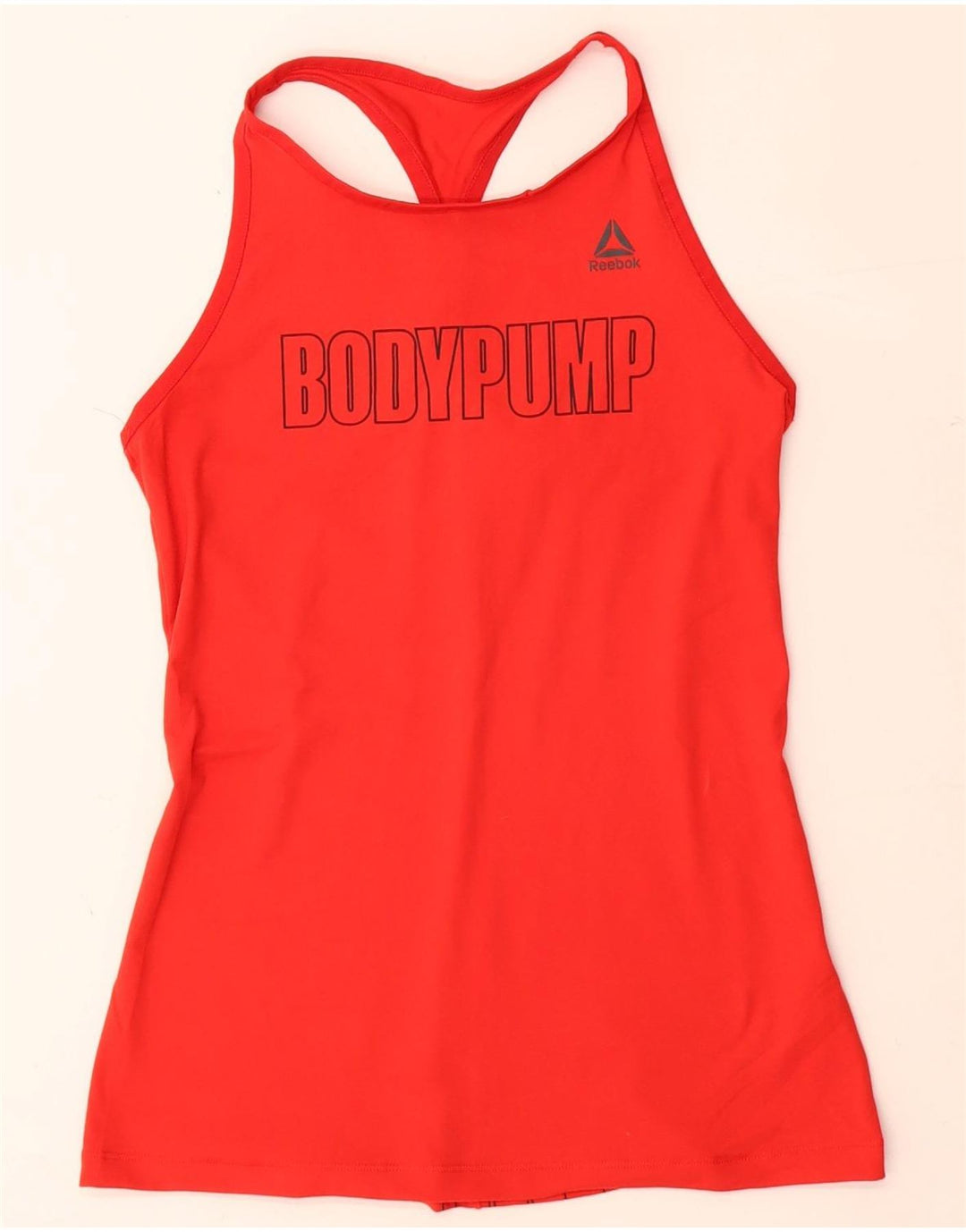 REEBOK Damen Bodypump Graphic Tank Top UK 4/6 XS Rot
