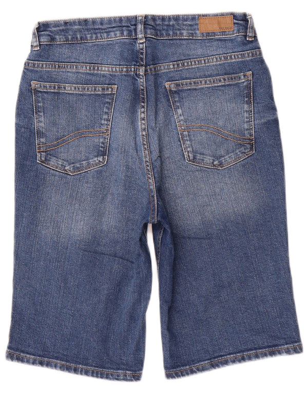Fat Face Damen-Jeansshorts, UK 10, Größe S, W28, Blau, Baumwolle