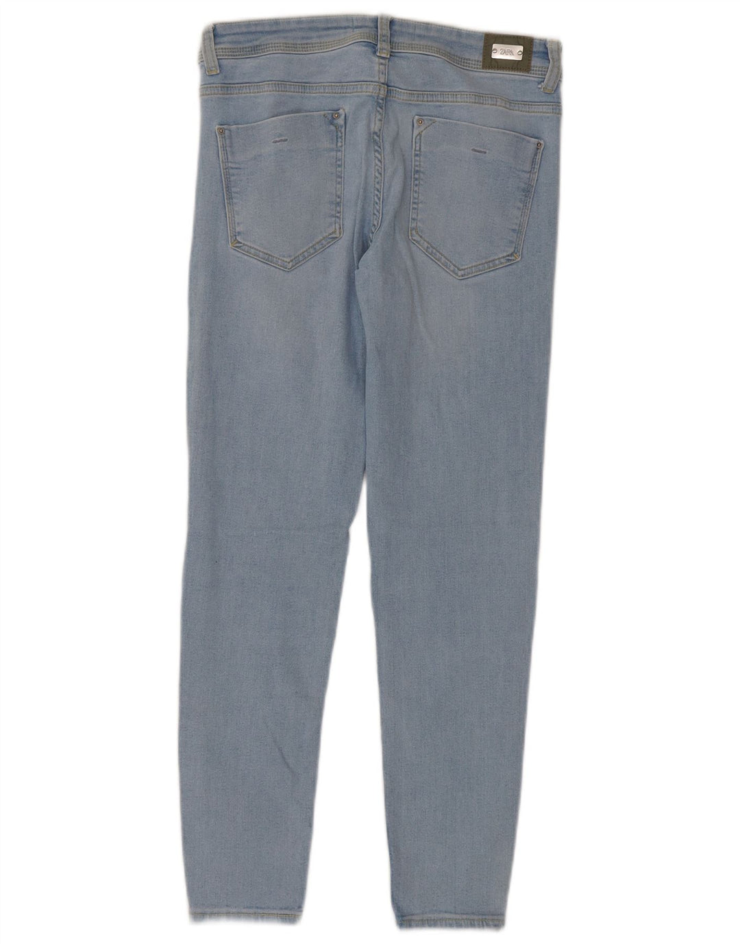 ZARA Damen Skinny Jeans W28 L27 Blau