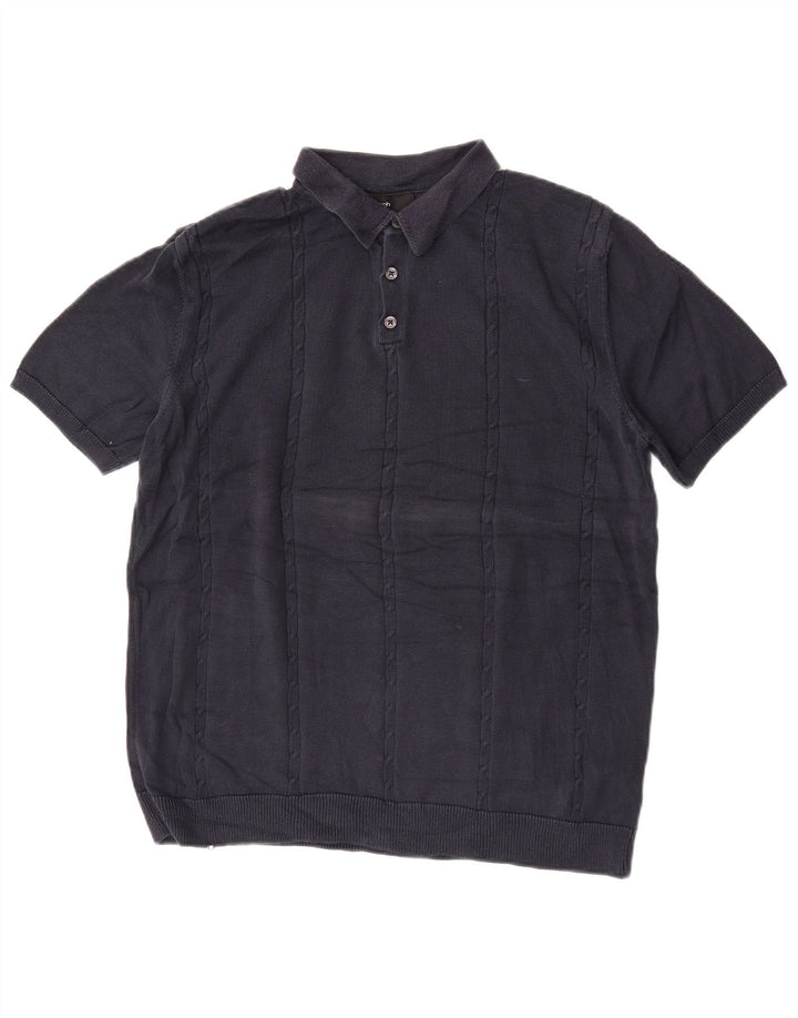 Marks & Spencer Herren Autograph Polo Neck Pullover Pullover Medium Marineblau