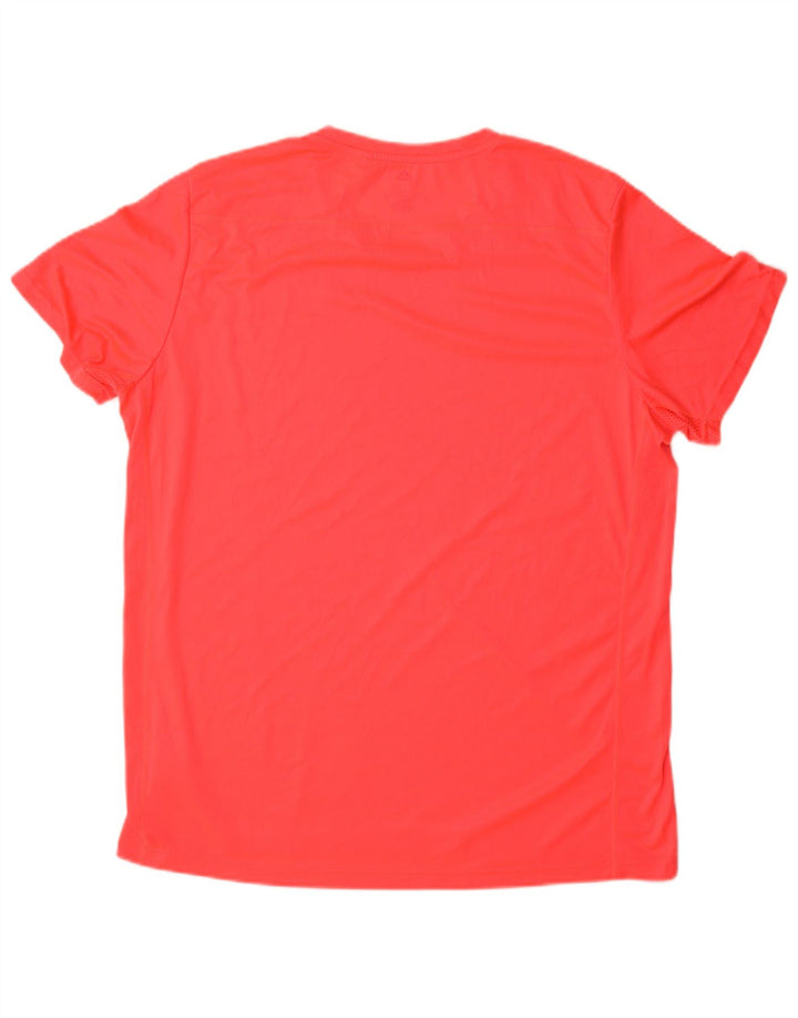 Adidas Herren Aeroready Graphic T-Shirt Top Large Rosa Polyester