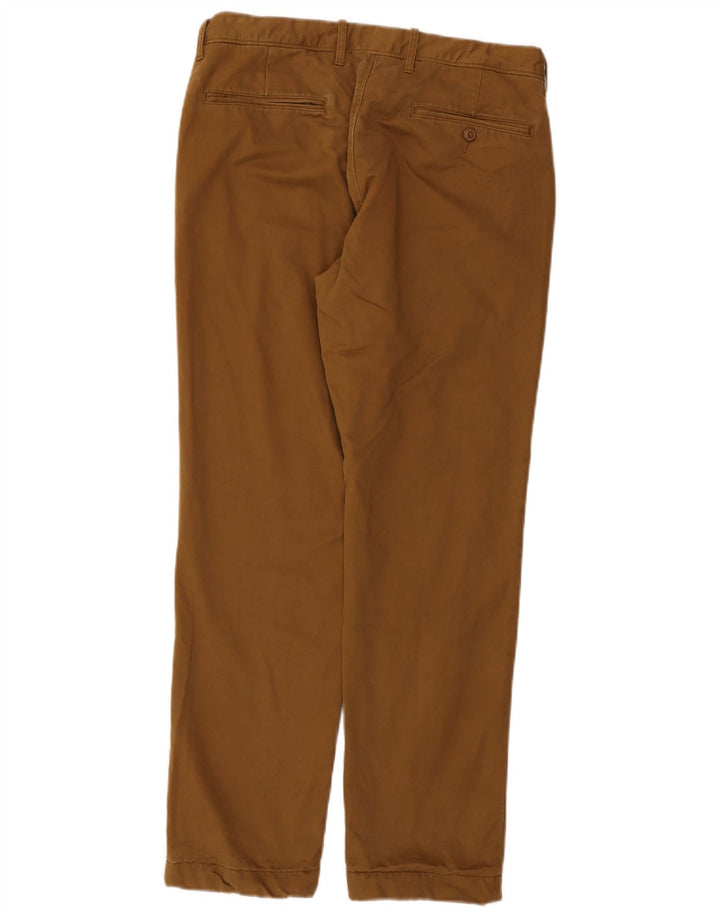 J. CREW Gerade Chinohose für Herren, W32, L30, Beige, Baumwolle