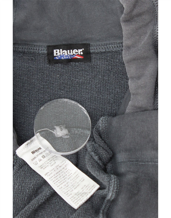 BLAUER Herren Kapuzenpullover, Größe S, Grau, Baumwolle