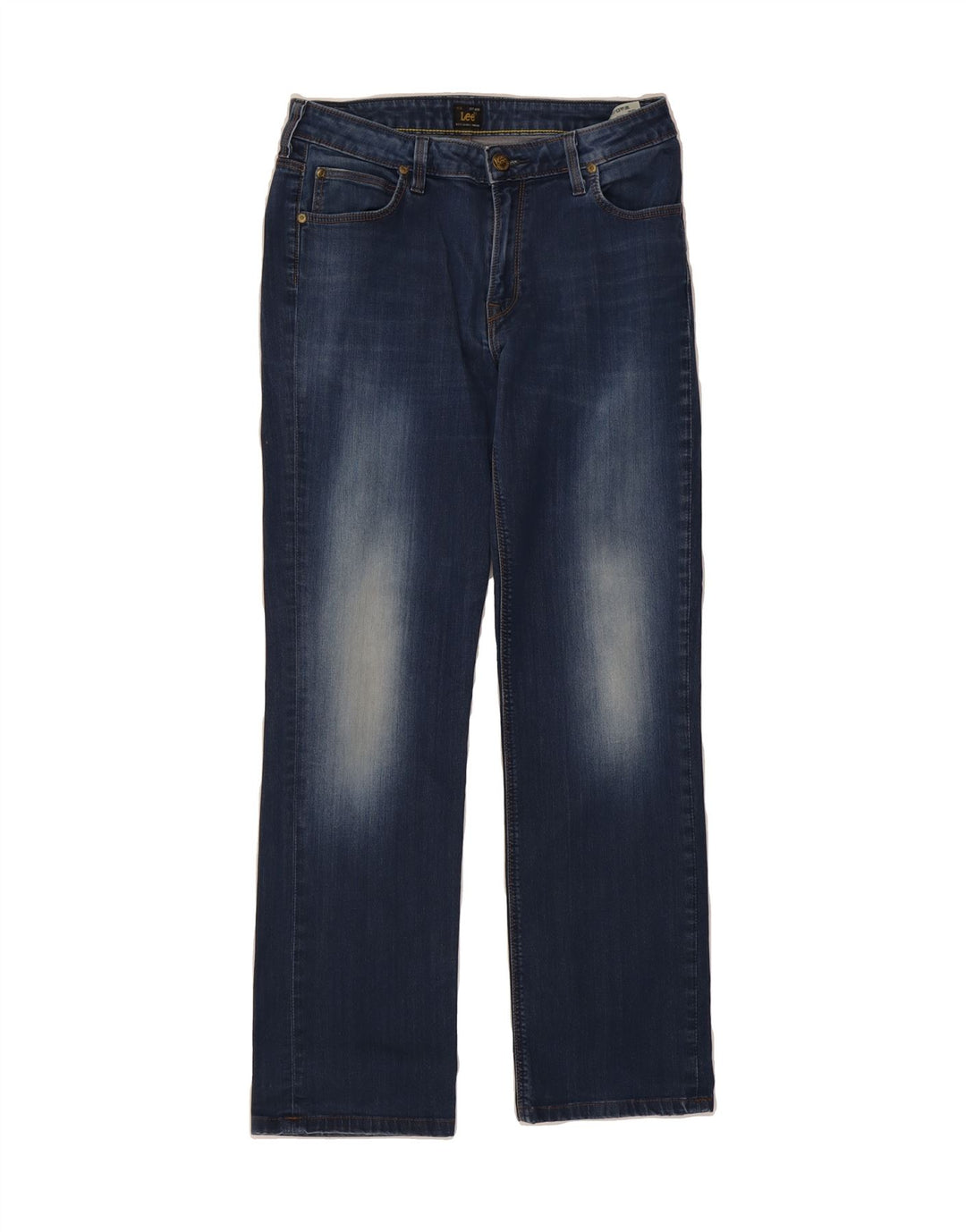 LEE Womens Marion Straight Jeans W30 L29 Blue Cotton Vintage Lee and Second-Hand Lee from Messina Hembry 