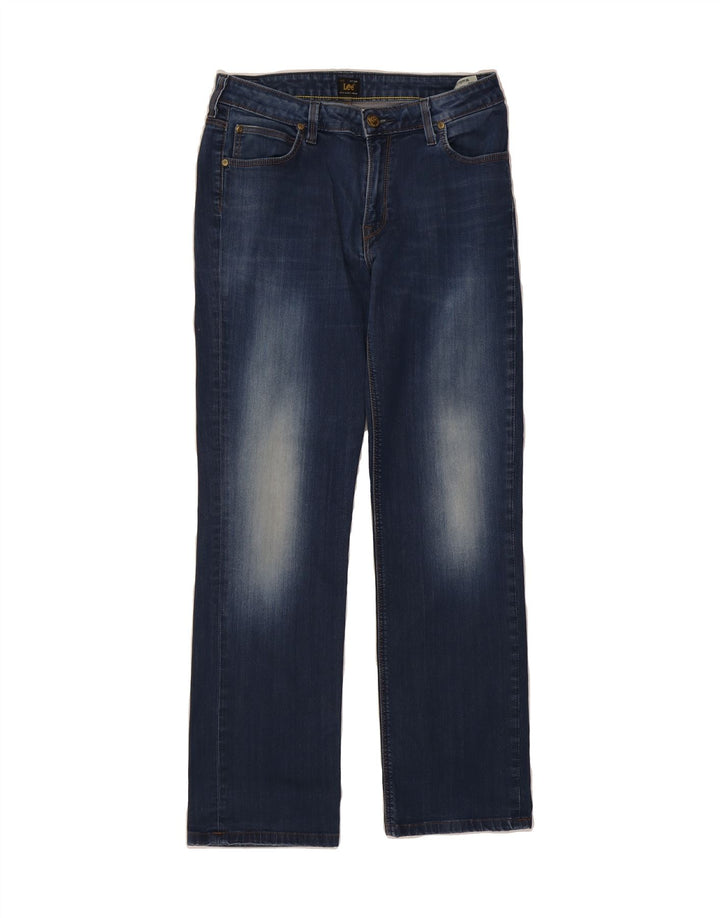 LEE Womens Marion Straight Jeans W30 L29 Blue Cotton Vintage Lee and Second-Hand Lee from Messina Hembry 
