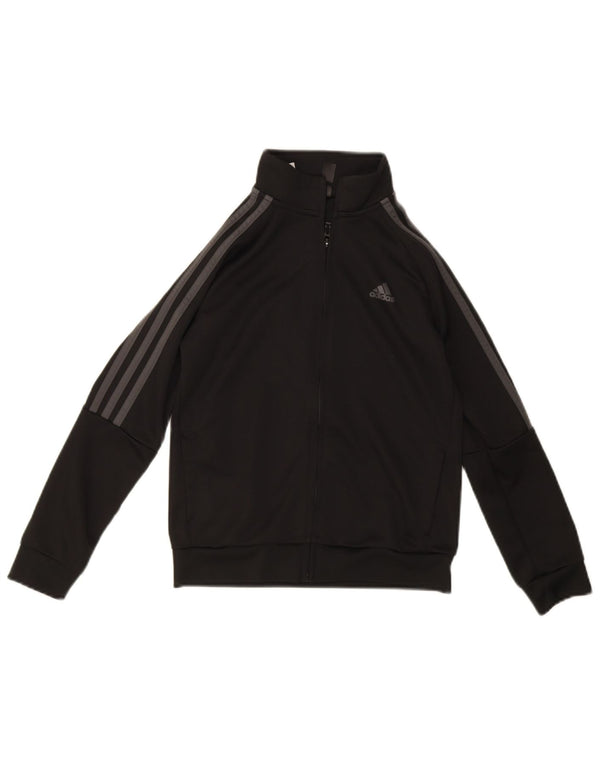 Adidas Jungen Aeroready Trainingsanzug Top Jacke 9–10 Jahre Schwarz Sport