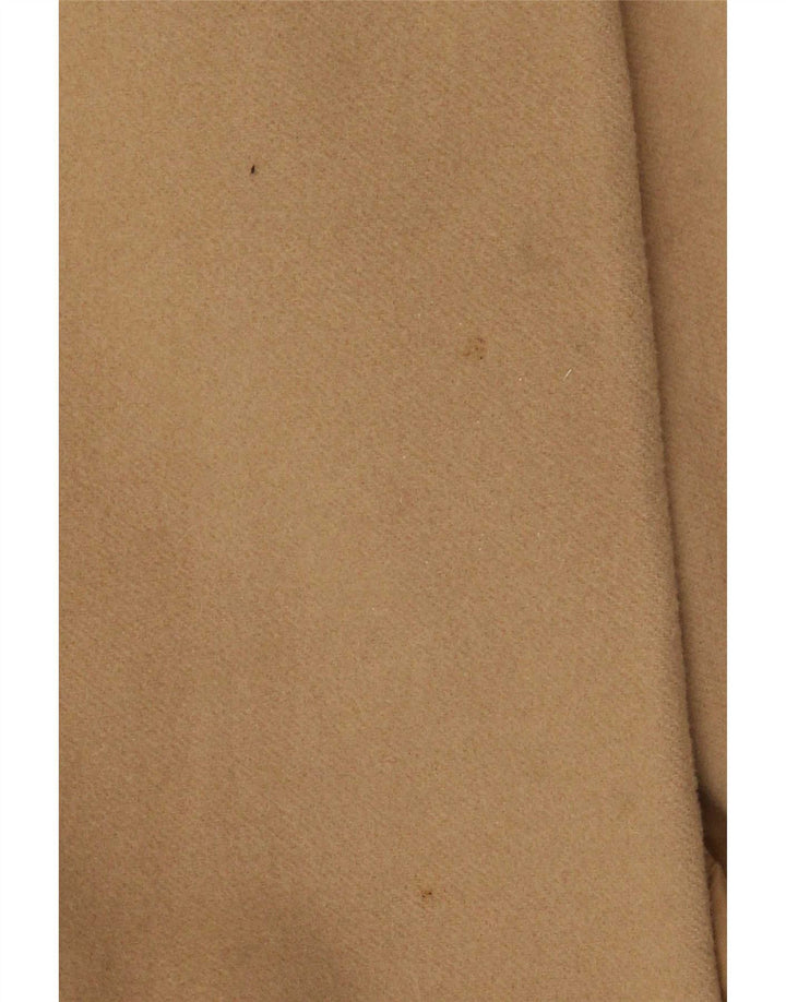 Marks & Spencer Zweireihiger Damenmantel UK 10 Small Beige Schurwolle