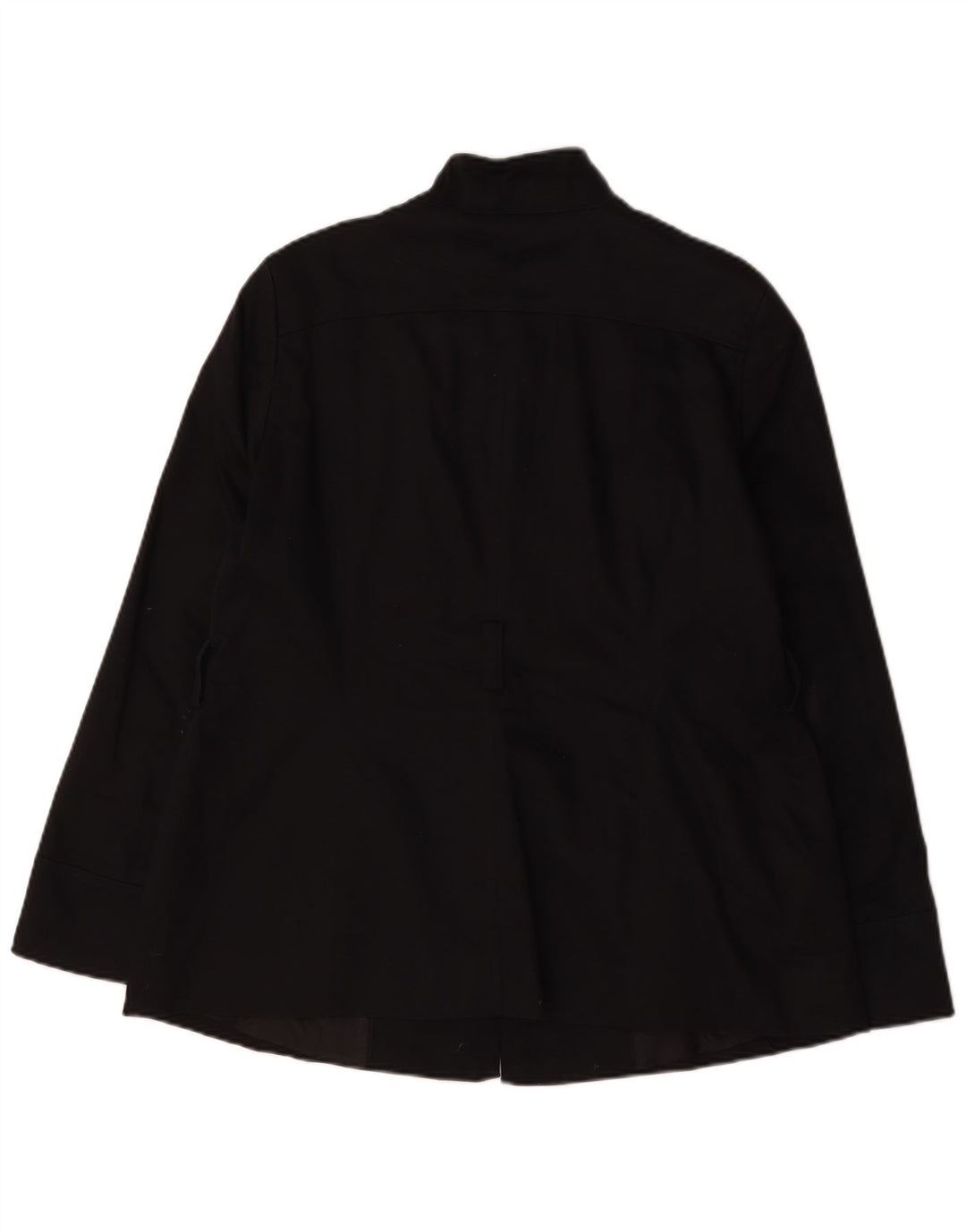 John Lewis Damen Utility-Jacke UK 16 Large Schwarz Baumwolle