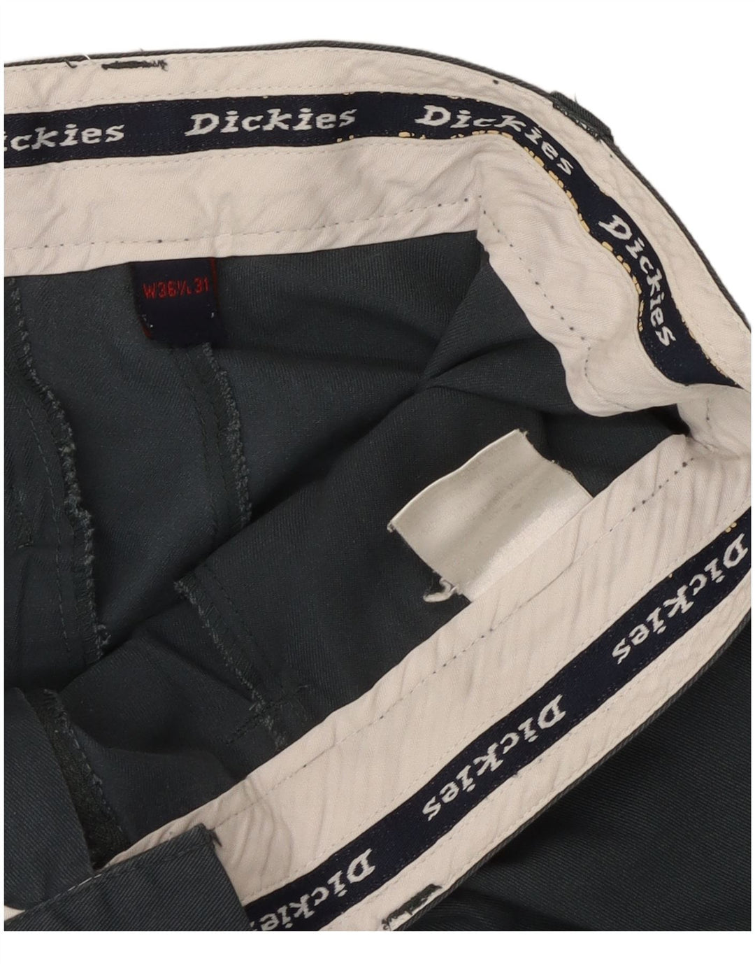 Dickies Herren-Anzughose, gerade, W36, L26, grau, Polyester
