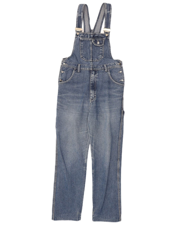Vintage Damen Latzhose Jeans W31 L29 Blaue Baumwolle