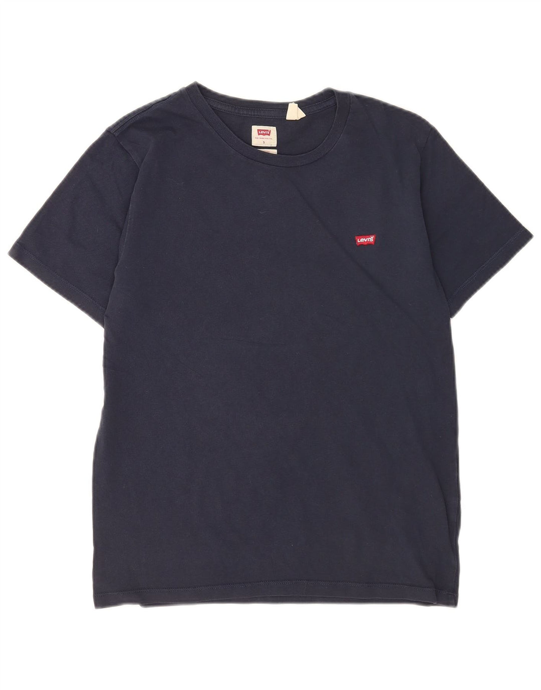 Levi's Herren Standard T-Shirt Top Small Marineblau Baumwolle