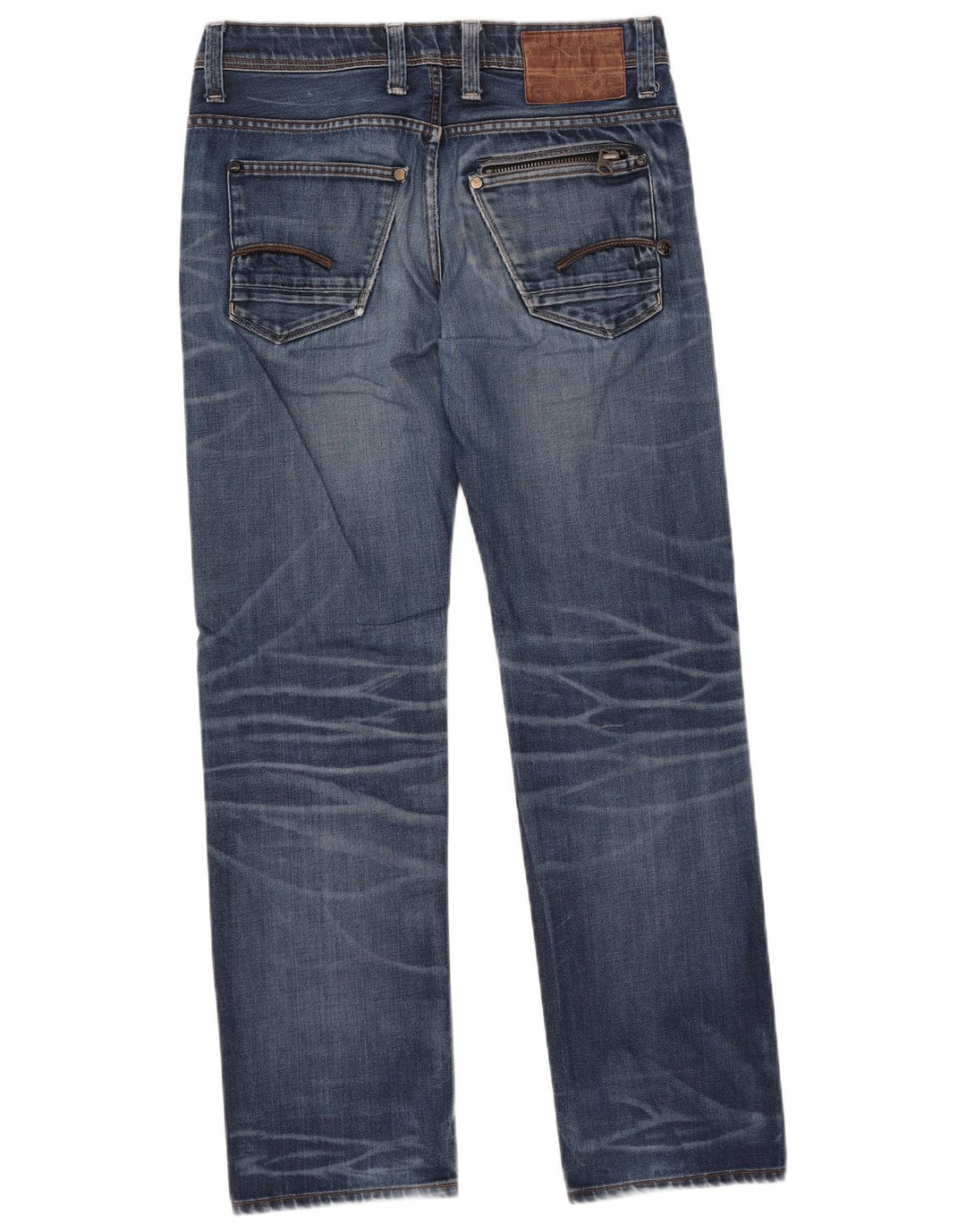 G-Star Damen Straight Jeans W30 L31 Blau