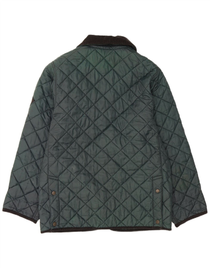 Henri Lloyd Herren Steppjacke UK 36 Small Grünes Nylon