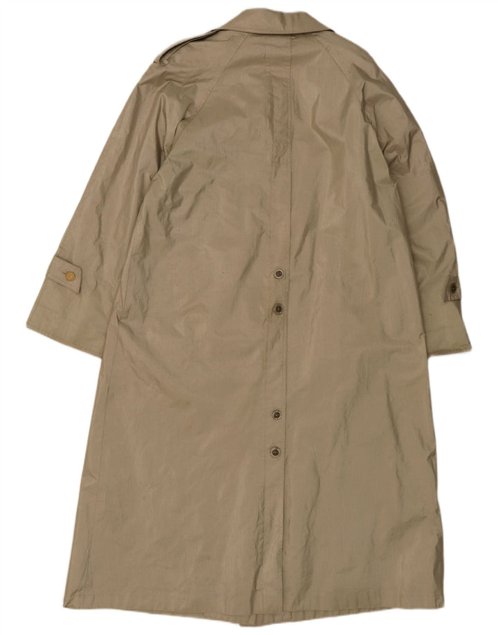 Nuage Damen Übergroßer Regenmantel UK 12 Medium Gold Polyester