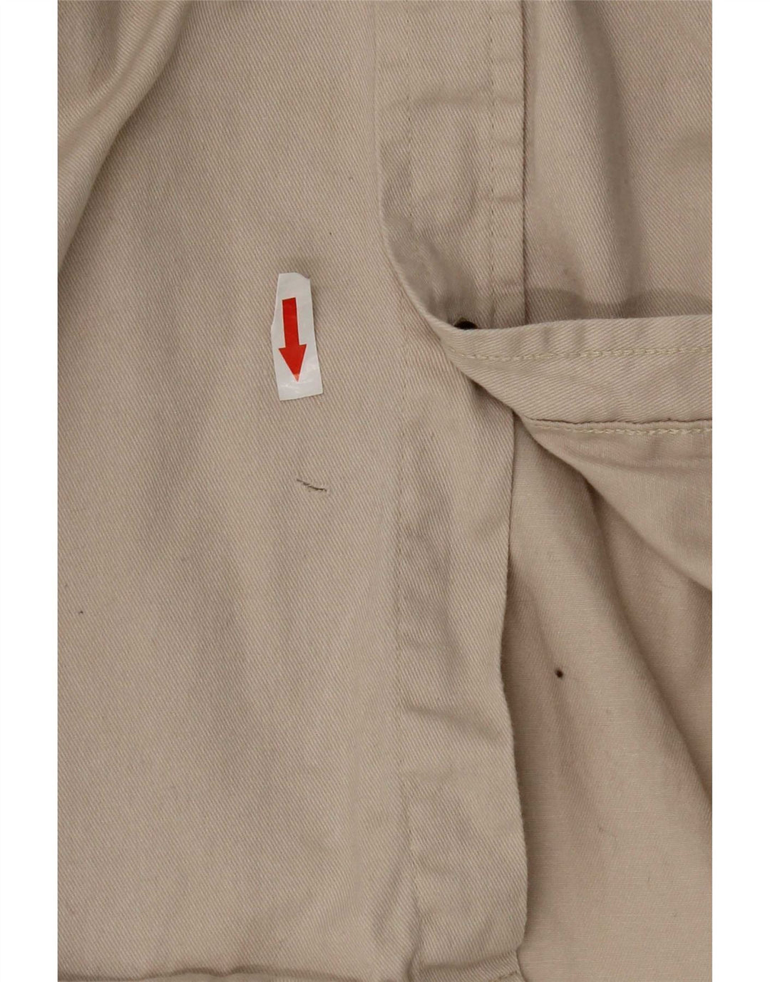 Wrangler Herrenhemd XL Beige Baumwolle