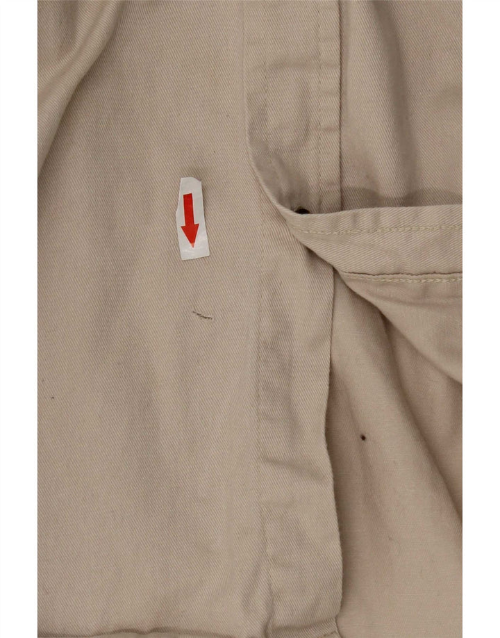 Wrangler Herrenhemd XL Beige Baumwolle