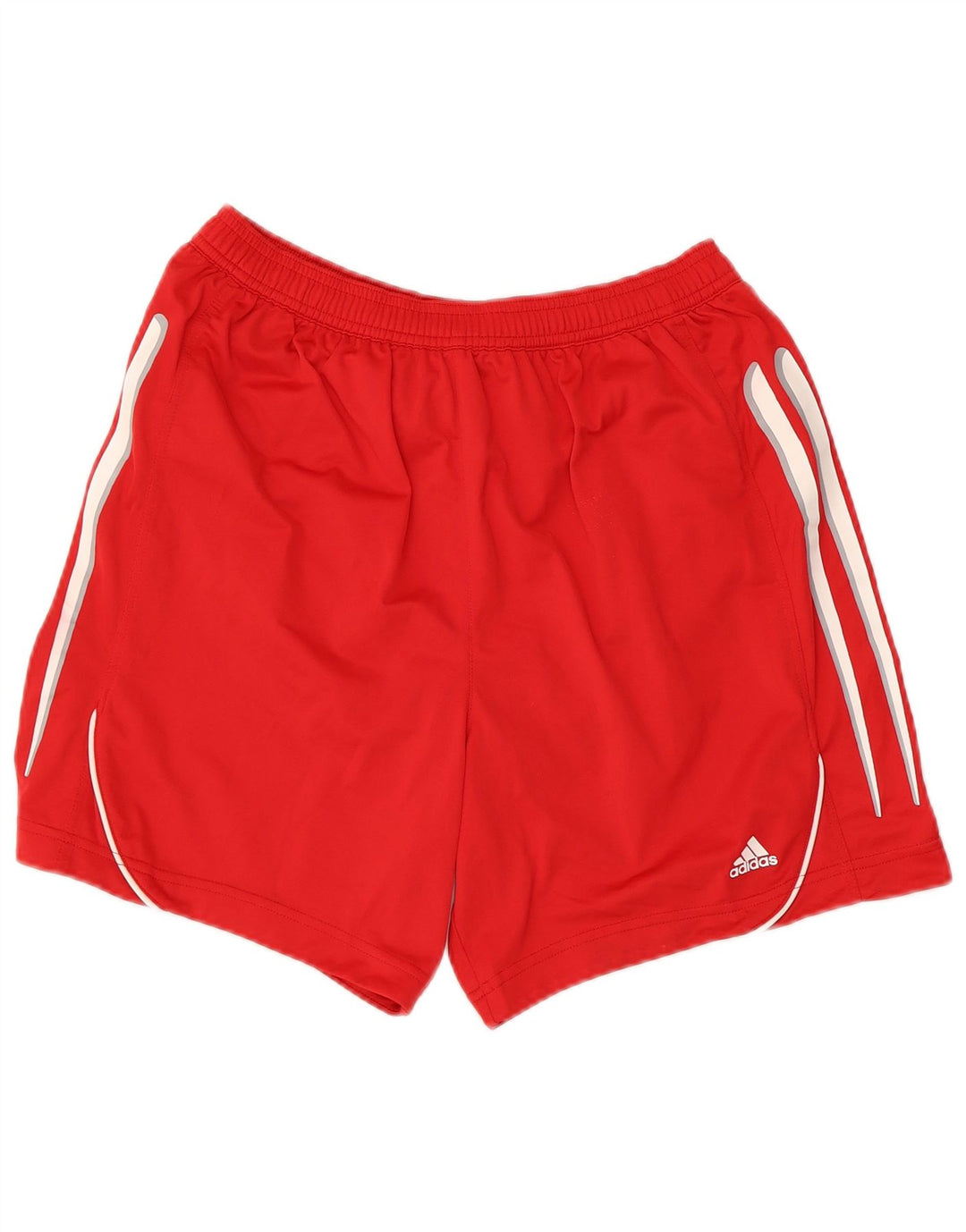 Adidas Herren Sportshorts Mittelrotes Polyester